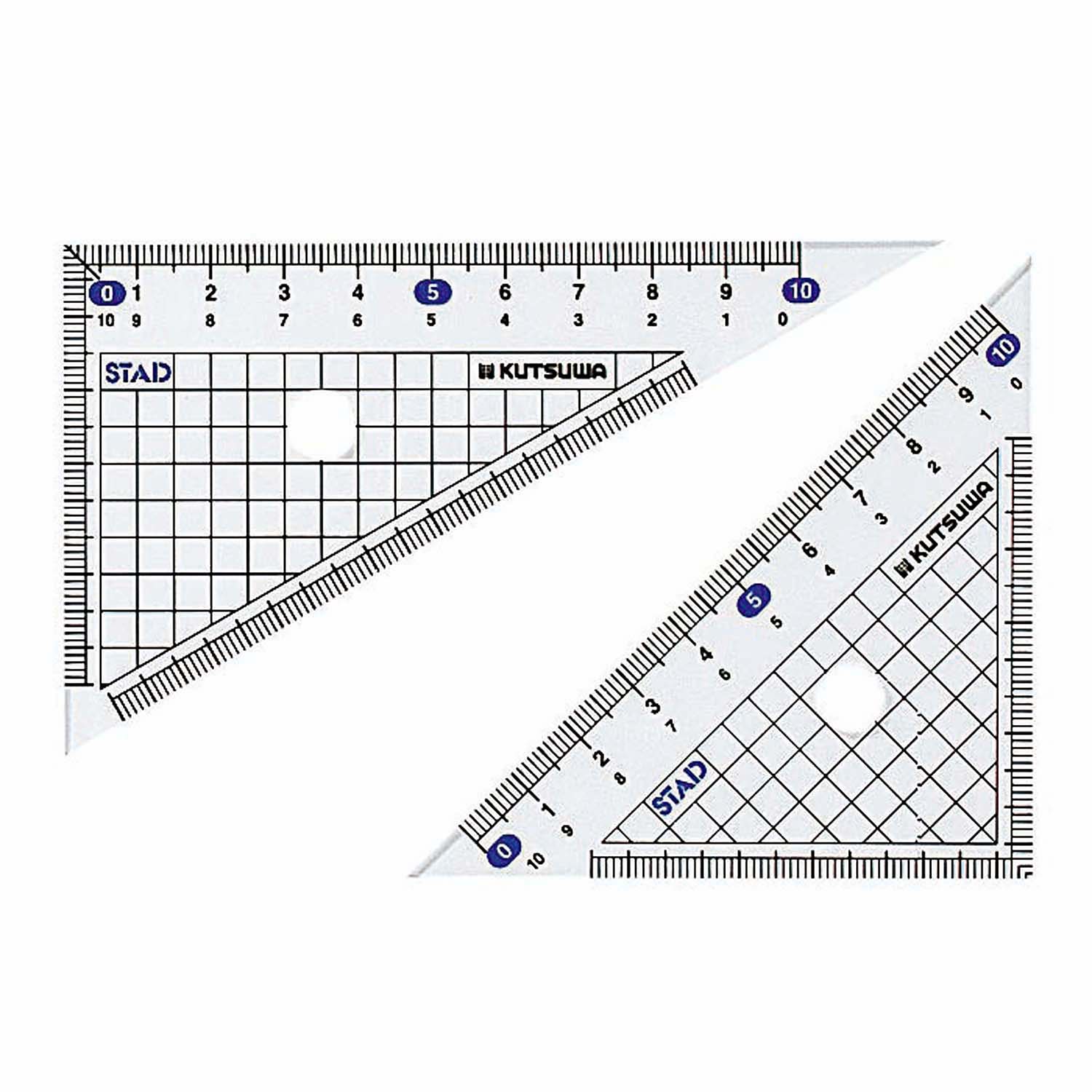 市場 クツワ ブラック三角定規 KB029 4901478071980