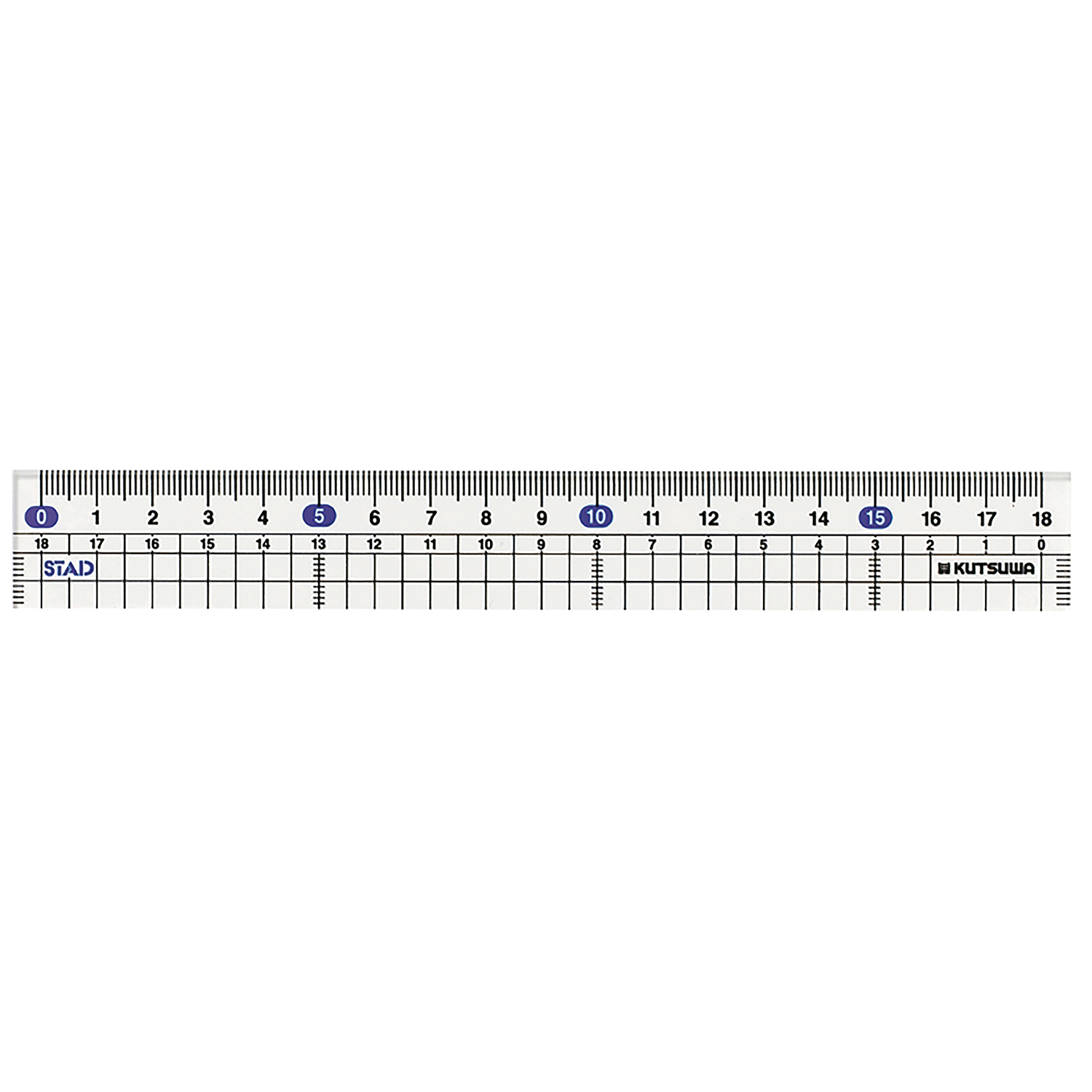 メタクリル直線定規(18cm) – クツワ株式会社 -KUTSUWA-