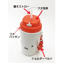 ストロー付き保冷ボトル