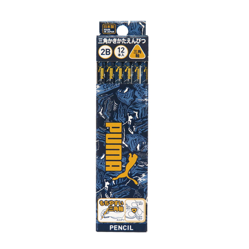 三角かきかた鉛筆 2b 紙箱入 クツワ株式会社 Kutsuwa