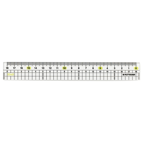 左利き用メタクリル直線定規18cm – クツワ株式会社 -KUTSUWA- 左利き用メタクリル直線定規18cm – クツワ株式会社 -KUTSUWA-