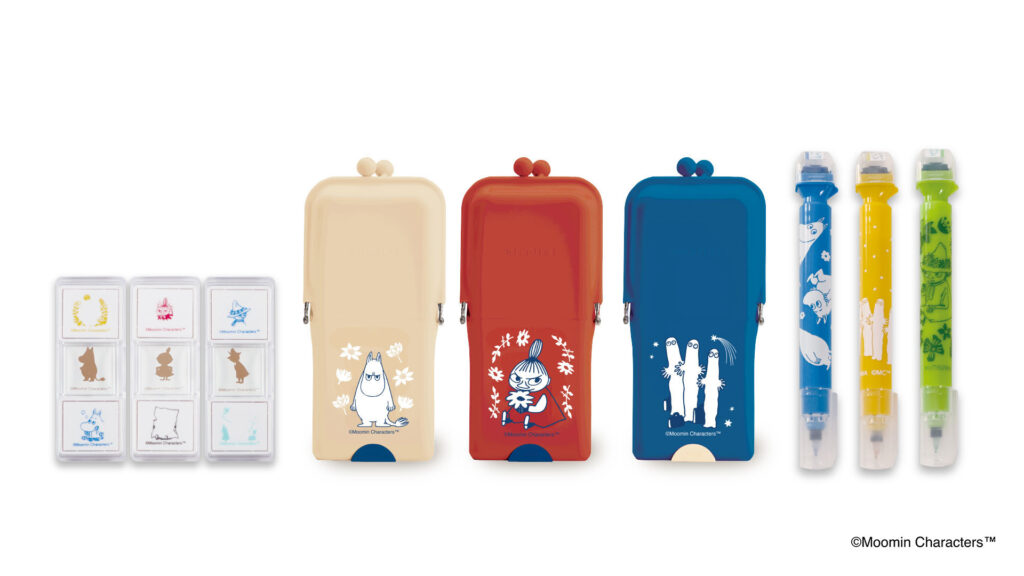 新商品 ムーミン「エアピタ」「ハンココスライド」「スタンプペン」発売のお知らせ